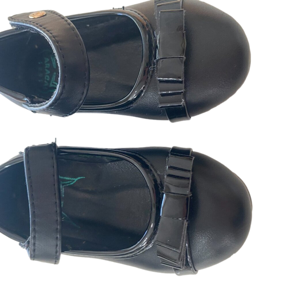 caracal baby shoe mary jane with bow detail 5.5 or 12-24 months - Picture 4 of 6